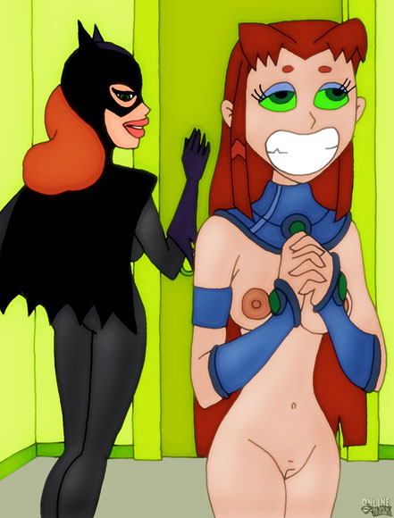 Starfire and Batgirl plays