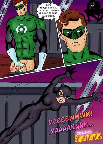 Catwoman fucks the Green Lantern