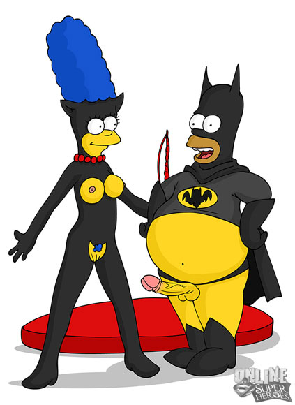 Marge and Homer have sex