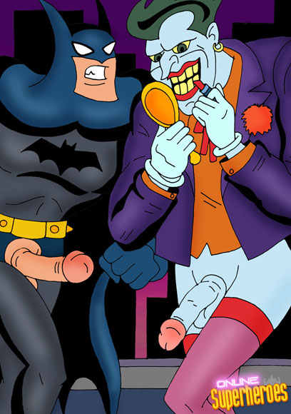 Joker and Batman go gay